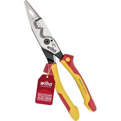 Wiha 45705 8-in-1 Insulated Multi-Tool Pliers 1000V - 180mm | Versatile & Safe for Electrical Work